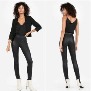 Express faux leather leggings